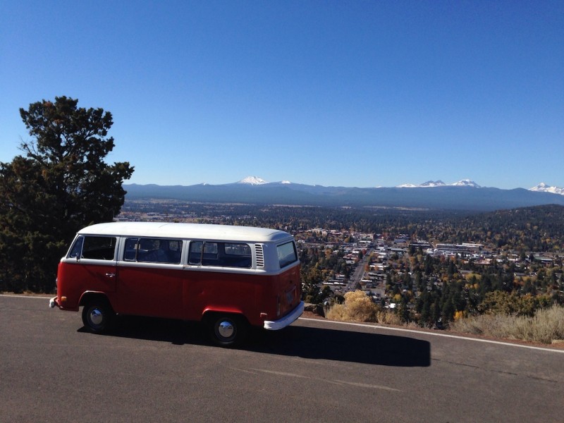 Looking at Mt Bachelor